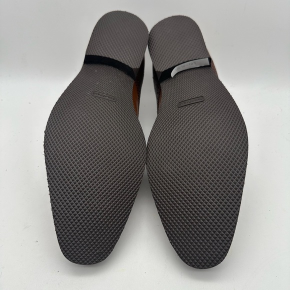 DAPPER SHOES CO. Handcrafted Genuine Leather Men's Wingtip Brogue Oxfords Sz 10 - Picture 8 of 9